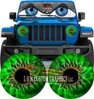 round pupil headlight eye