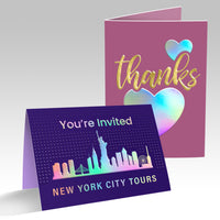 Dual Raised Greeting Cards 7" x 10"
