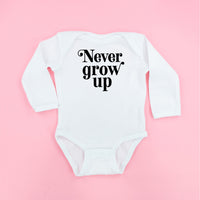 Never Grow Up - Child Long Sleeve Tee