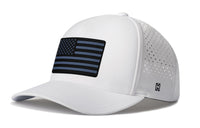 American Flag Performance 5-Panel Hat  |   Usa Tactical Flexfit® Snapback