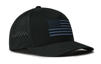 American Flag Performance 5-Panel Hat  |   Usa Tactical Flexfit® Snapback