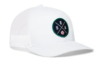 Seattle Trucker Hat  |  SEA X Baseball Snapback