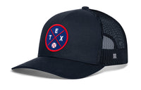 Texas Trucker Hat  |  TEX X Baseball Snapback