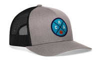 Charlotte Trucker Hat  |  CHA X Basketball Snapback