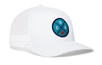 Charlotte Trucker Hat  |  CHA X Basketball Snapback