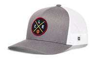 Cleveland Trucker Hat  |  CLE X Basketball Snapback