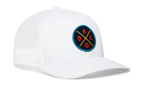 Oklahoma City Trucker Hat  |  OKC X Basketball Snapback