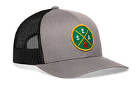 Seattle Trucker Hat  |  SEA X Basketball Snapback