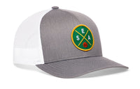 Seattle Trucker Hat  |  SEA X Basketball Snapback
