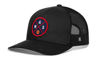 Washington DC Trucker Hat  |  WAS X Basketball Snapback
