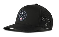 Chicago Baseball Performance 5-Panel Hat  |   Black CHI X Flexfit® Snapback