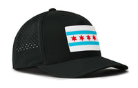 Chicago Flag Performance 5-Panel Hat  |  City Flexfit® Snapback