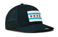 Chicago Flag Performance 5-Panel Hat  |  City Flexfit® Snapback