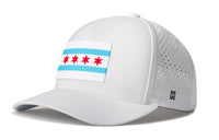 Chicago Flag Performance 5-Panel Hat  |  City Flexfit® Snapback