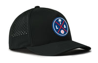 Los Angeles Baseball Performance 5-Panel Hat  |  Blue LA X Flexfit® Snapback