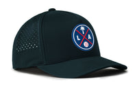 Los Angeles Baseball Performance 5-Panel Hat  |  Blue LA X Flexfit® Snapback