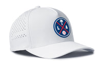 Los Angeles Baseball Performance 5-Panel Hat  |  Blue LA X Flexfit® Snapback