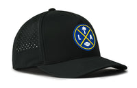Los Angeles Football Performance 5-Panel Hat  |  Dark Blue LA X Flexfit® Snapback