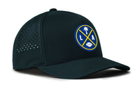 Los Angeles Football Performance 5-Panel Hat  |  Dark Blue LA X Flexfit® Snapback