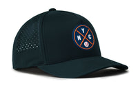 New York Baseball Performance 5-Panel Hat  |  Blue NYC X Flexfit® Snapback