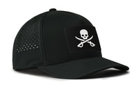 Pirate Flag Performance 5-Panel Hat  |  Jolly Roger Flexfit® Snapback