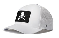 Pirate Flag Performance 5-Panel Hat  |  Jolly Roger Flexfit® Snapback
