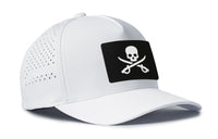 Pirate Flag Performance 5-Panel Hat  |  Jolly Roger Flexfit® Snapback