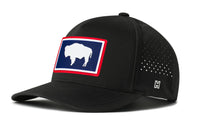 Wyoming Flag Performance 5-Panel Hat  |  WY Buffalo Flexfit® Snapback