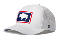 Wyoming Flag Performance 5-Panel Hat  |  WY Buffalo Flexfit® Snapback