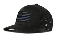 Thin Blue Line Performance 5-Panel Hat  |  Police Tactical Flexfit® Snapback