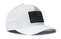Thin Blue Line Performance 5-Panel Hat  |  Police Tactical Flexfit® Snapback