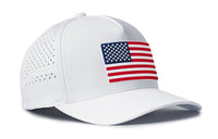 USA Performance 5-Panel Hat  |  American Flag Flexfit® Snapback