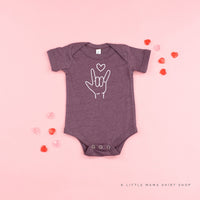 Sign Language - I Love You - Child Tee