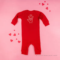 Sign Language - I Love You - Baby Sleeper