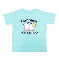 Happiest When Reading - Child Tee