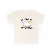 Happiest When Reading - Child Tee