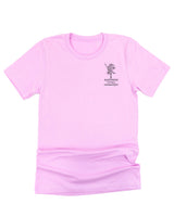 Bouquet Style - "Happiness Is Being a _______" (pocket) - (Choose Your Name) - Unisex Tee