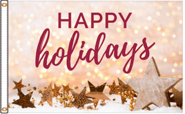 Happy Holidays Stars