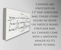 Having Somewhere To Go - Canvas