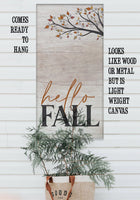 Hello Fall - Canvas