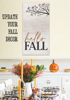 Hello Fall - Canvas
