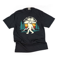 Big Foot - Hide And Seek World Champ - Black Comfort Colors Tee