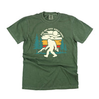 Big Foot - Hide And Seek World Champ - Black Comfort Colors Tee