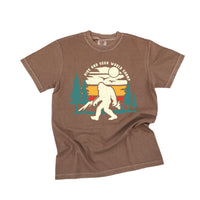 Big Foot - Hide And Seek World Champ - Black Comfort Colors Tee