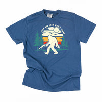 Big Foot - Hide And Seek World Champ - Black Comfort Colors Tee