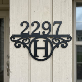 Custom Metal Wall Art - Personalized Address Sign