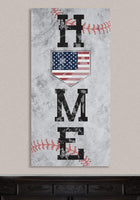 Home Baseball - Canvas