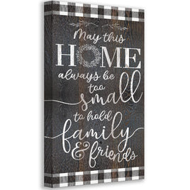 Home Too Small - Canvas