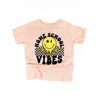 Home School Vibes - Peace Smiley - Child Tee