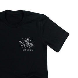 HOPEFUL - Bouquet - Pocket Size ﻿- Unisex Tee